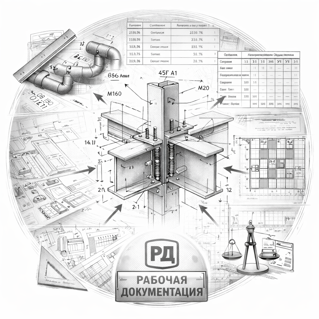 Разработка комплекта рабочей документации на строительство и реконструкцию